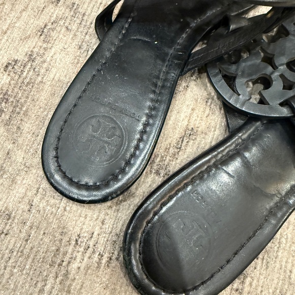 Tory Burch Leather Miller Sandal - Picture 2 of 5